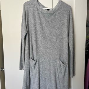 Grey Sweater Dress